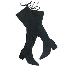 A NEW DAY Greta Tall Dress Boots Black 8.5